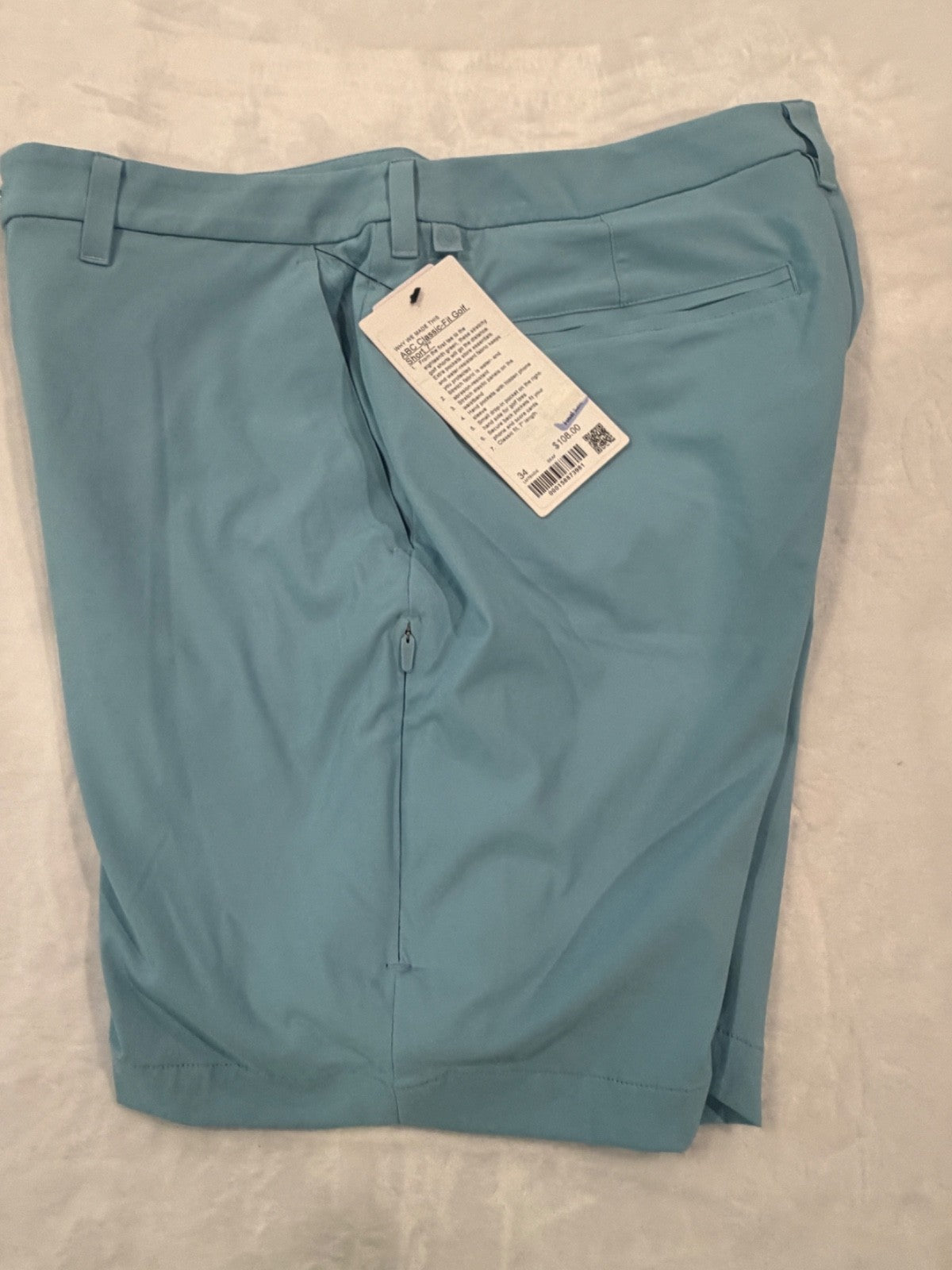 Men's 7-Inch Performance Golf Shorts UV Protection Quick Dry Breathable