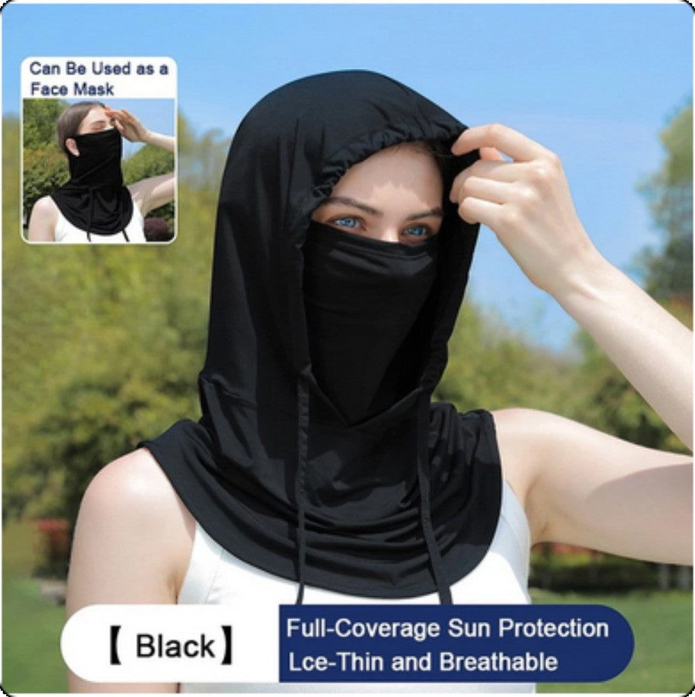 Cooling 3-in-1 Face Mask Sun Shield UV Protection Balaclava for Outdoor Sports
