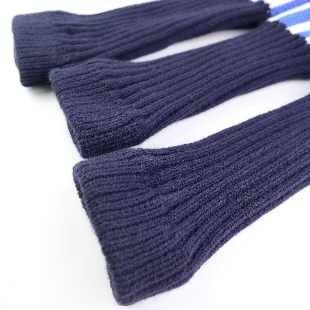 3-Piece Knitted Golf Club Head Cover Set for Fairway Woods & Drivers