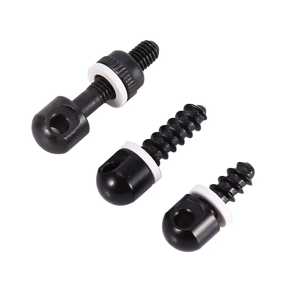 Wood Bolt Sling Swivel Studs Set for Rifle or Shotgun Mounting - 3 Pieces