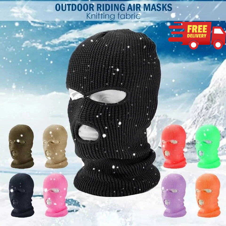 Full Face Winter Ski Mask Balaclava Beanie Tactical Warm Hat