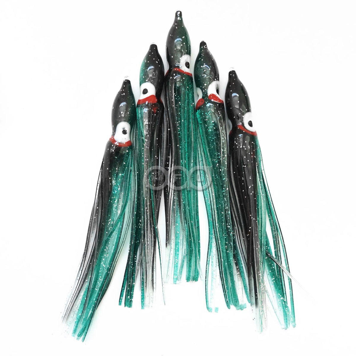 Artificial Soft Plastic Fishing Skirts 4.5-inch Octopus Fish Lures Bait Lot
