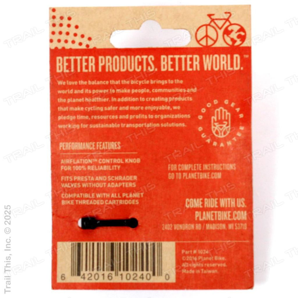 CO2 Bicycle Tire Inflator Head - Presta & Schrader Compatible