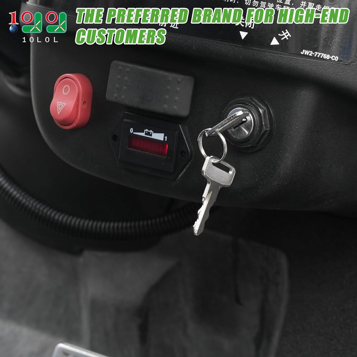 Golf Cart Ignition Key Set for Yamaha G14 G16 G18 G19 G20 G22 G29 Drive - Replacement 4 Pack