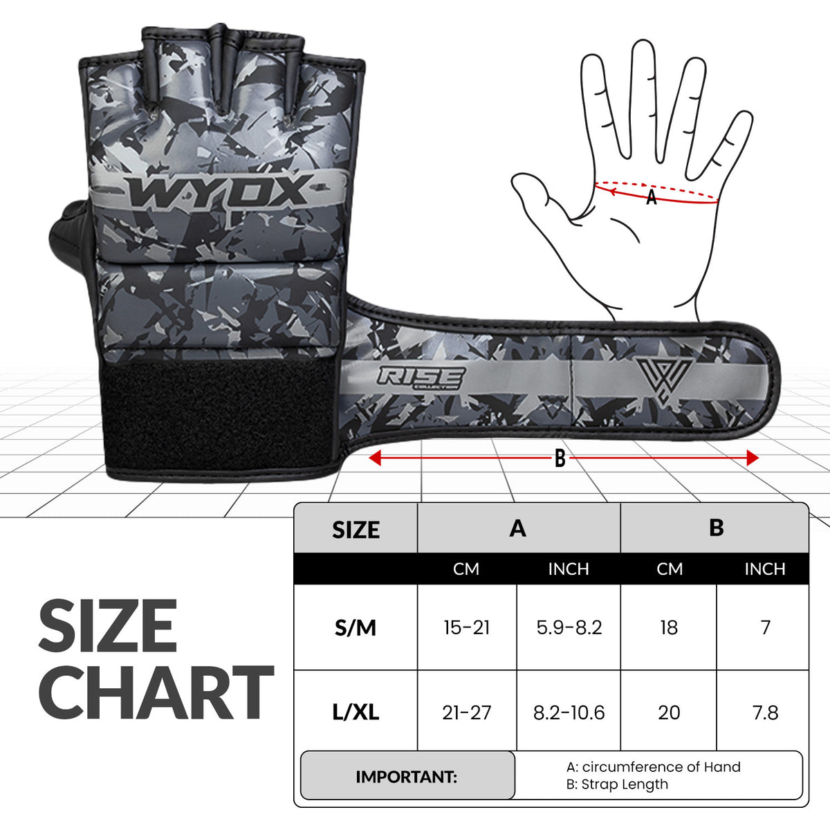MMA Gloves & Boxing Hand Wraps Set for Kickboxing Sparring Training