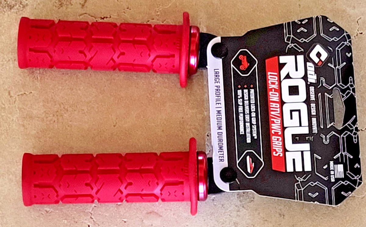 Lock On ATV Grips for Quads - Shock Absorbing Handlebar Grip