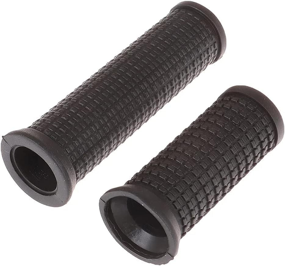 Bike Handlebar Grips Set of 2 Long & Short Anti-Slip Rubber for Twist Shifters