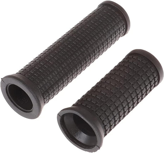 Bike Handlebar Grips Set of 2 Long & Short Anti-Slip Rubber for Twist Shifters