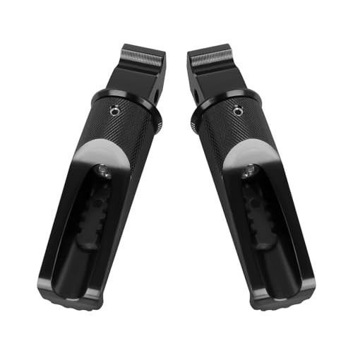 Motorcycle Rear Passenger Footpegs for Honda CB600F CBR600RR VTR1000 Black