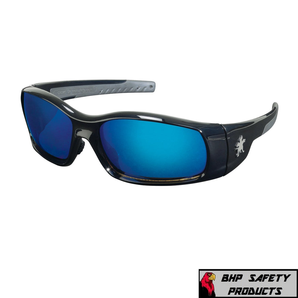 Safety Glasses with Assorted Lens & Frame Colors - ANSI Z87 Protection - 1 Pair