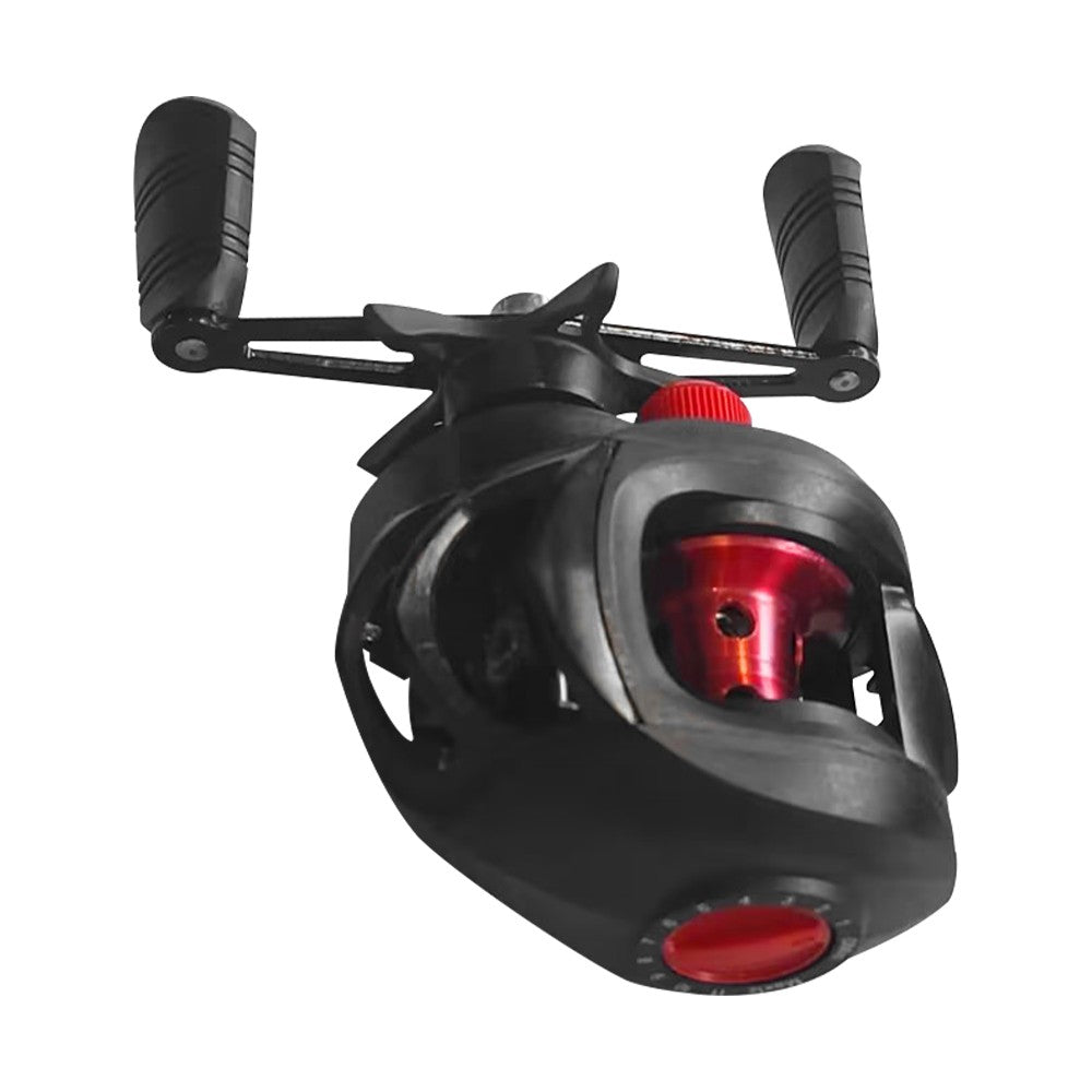 Baitcasting Fishing Reel 7.2:1 Gear Ratio, Metal Spool, Heavy Duty Drag
