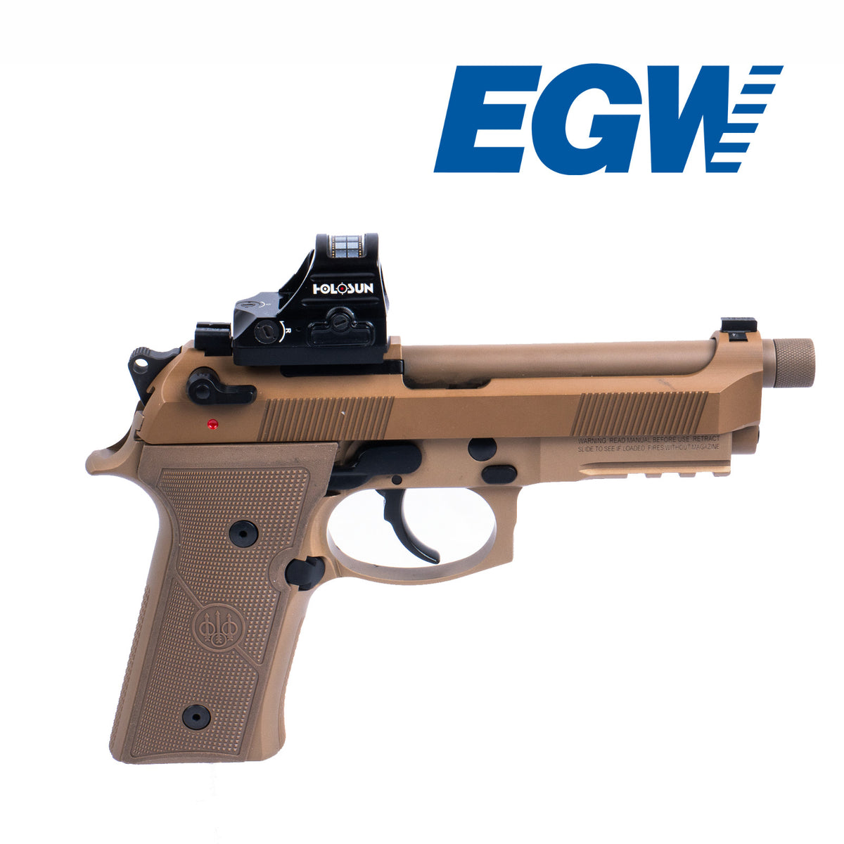 Beretta 92 RDO Mount for Trijicon RMR & Holosun 407C/507C