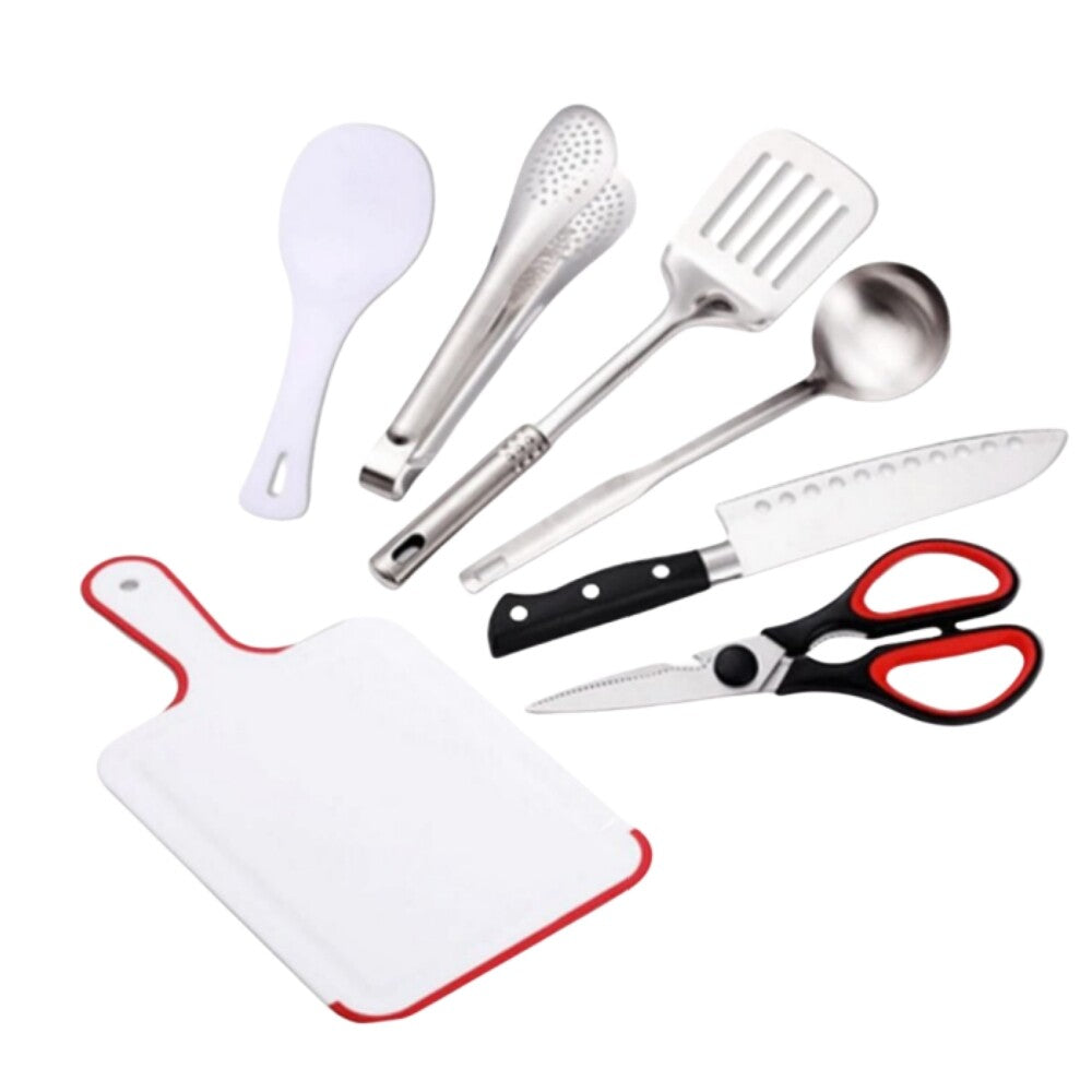 Camping Cookware Set with Utensils - Portable Outdoor Kitchen Kit
