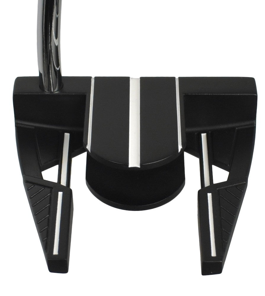 Left Handed Snake Eyes Venom 3 Mallet Golf Putter 35" - Forgiving & Stable
