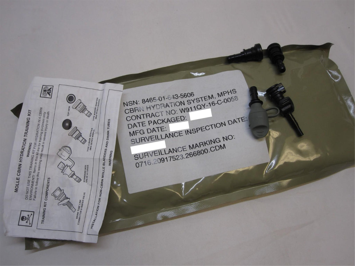 Hydration System Bladder 100 oz 3L for Chemical, RCBN & Military Use