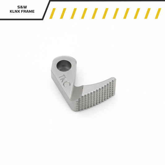 Extended Stainless Cylinder Release for S&W Revolvers - Fast Reload Upgrade