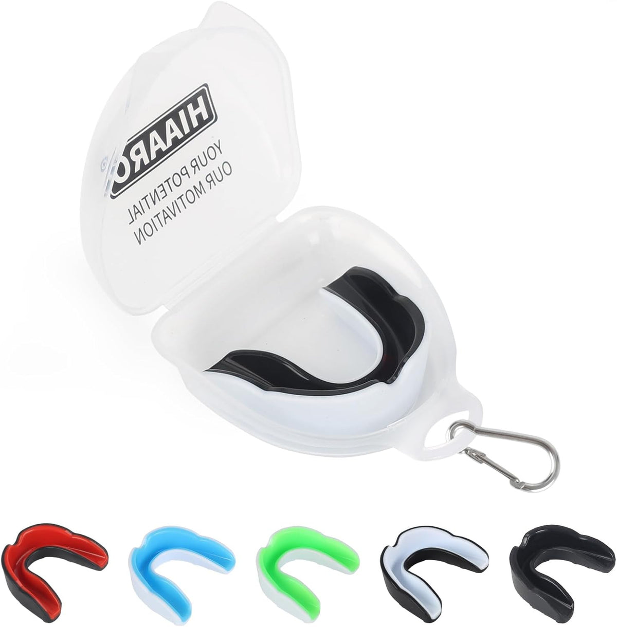 Kids Sports Mouthguard 6 Pack with Case for Boxing MMA Football