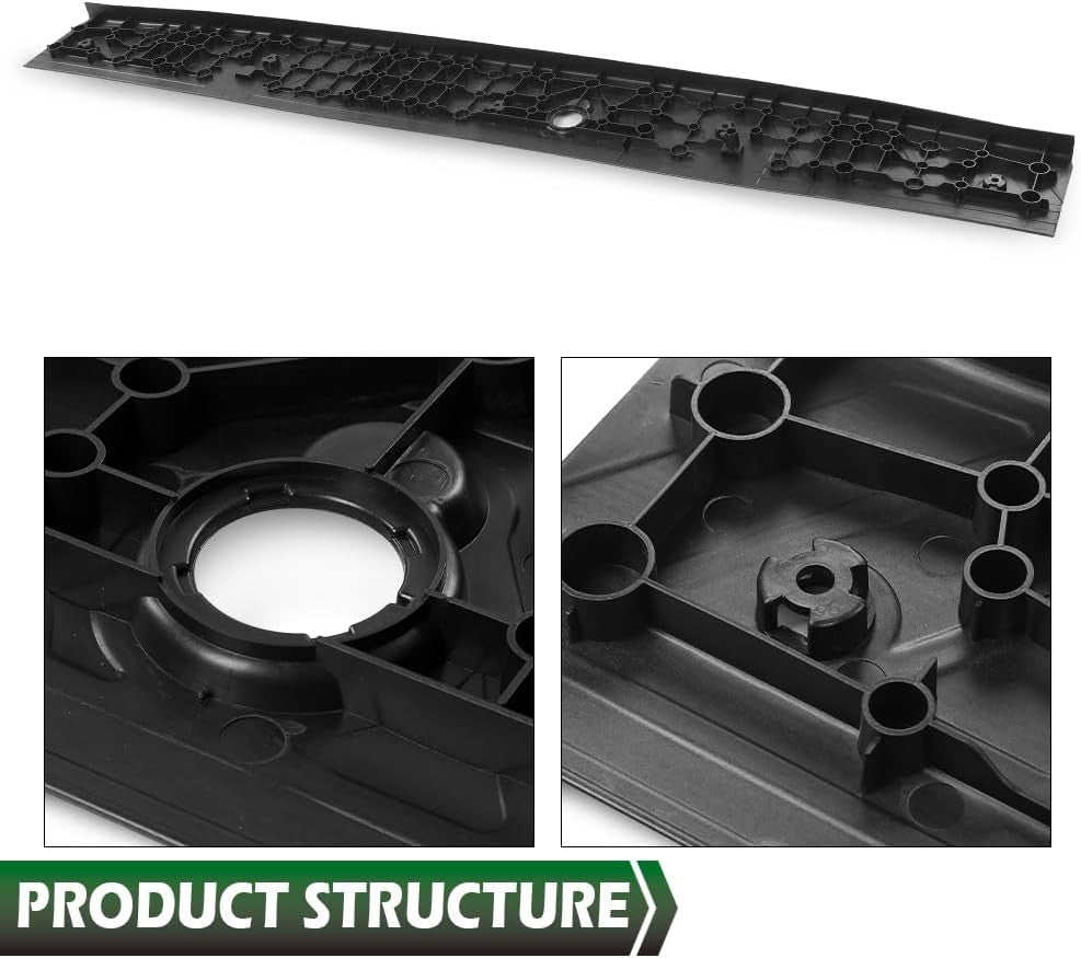 Ford Transit Rear Sill Plate Cargo Van 2015-2023 Heavy Duty Black Accessory