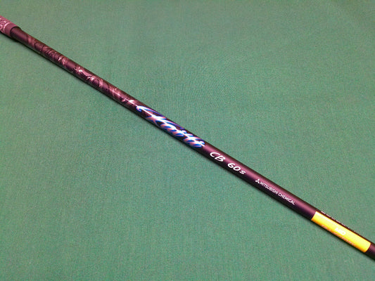 Golf Driver Shaft - Mitsubishi Kai'li Dark Wave Blue CB 60 Stiff with TaylorMade Adapter