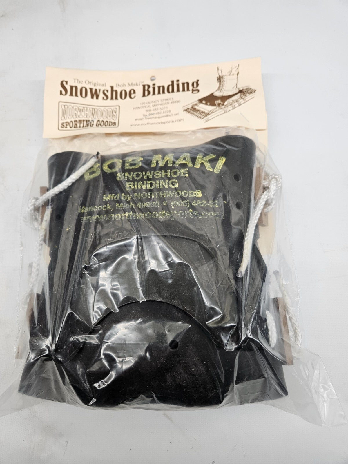 Snowshoe Bindings Large Pair Unisex Winter Sports Equipment