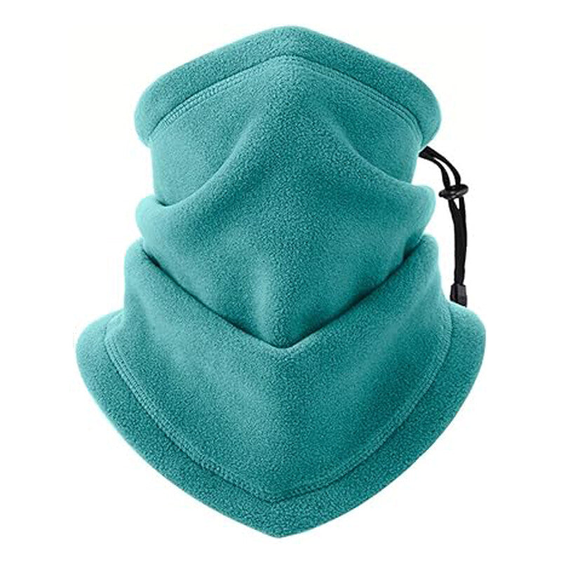 Fleece Neck Warmer Gaiter Winter Balaclava Ski Mask with Adjustable Strap