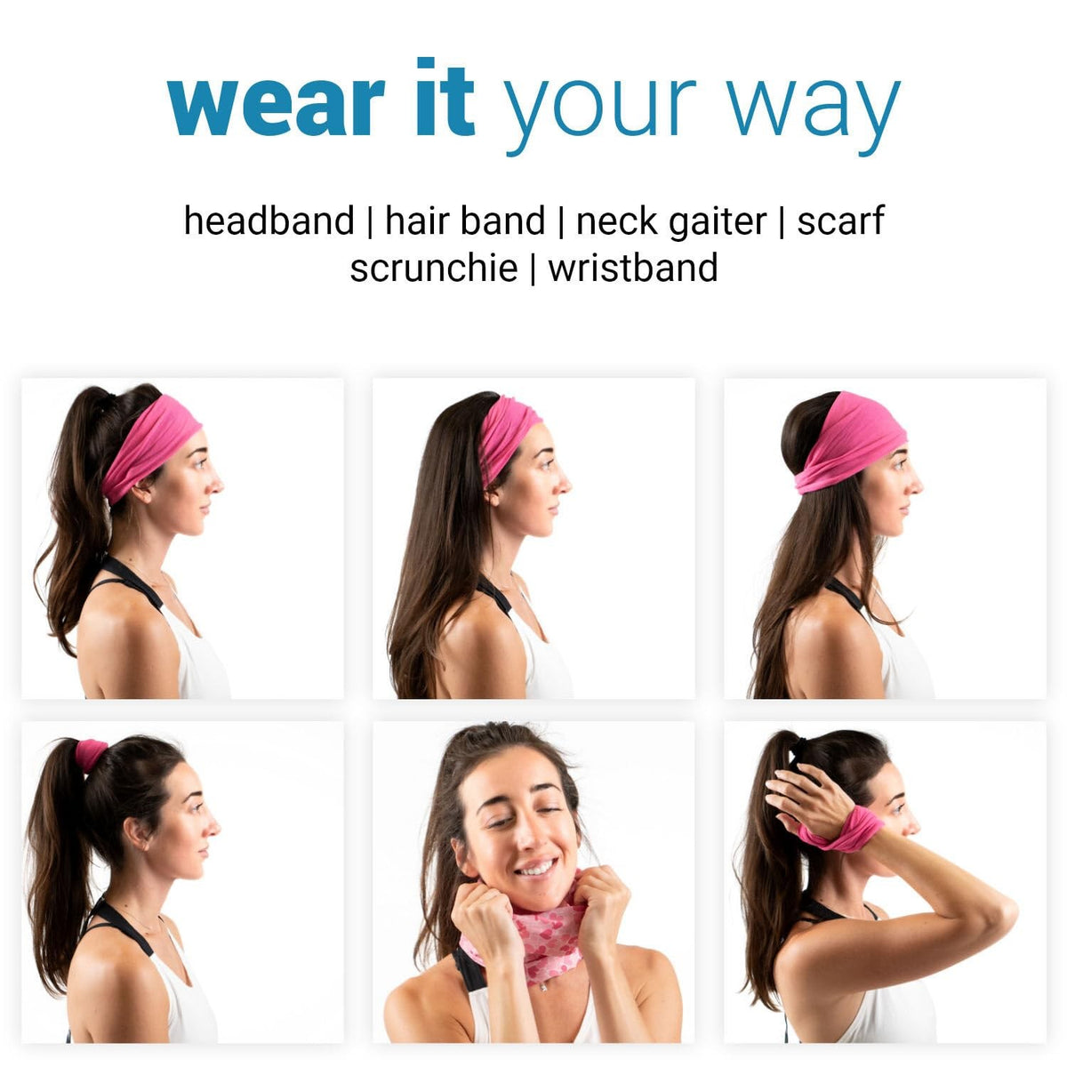 Pickleball Headband & Gaiter - Multifunctional Sport Accessory