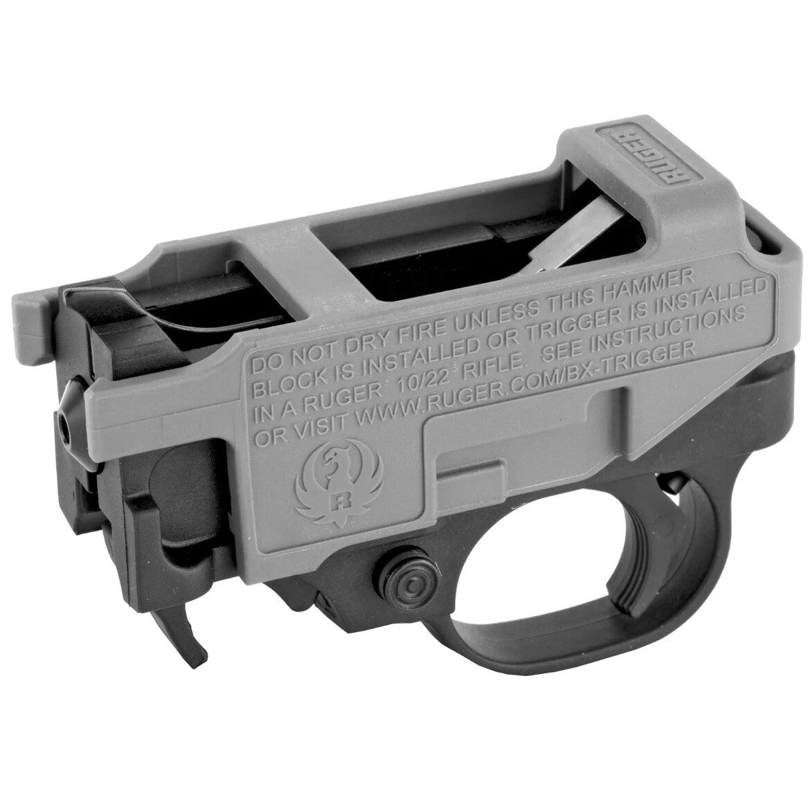 Drop-In Ruger BX-Trigger for 10/22 & 22 Charger Rifles, 2.5-3lb Light Trigger Pull