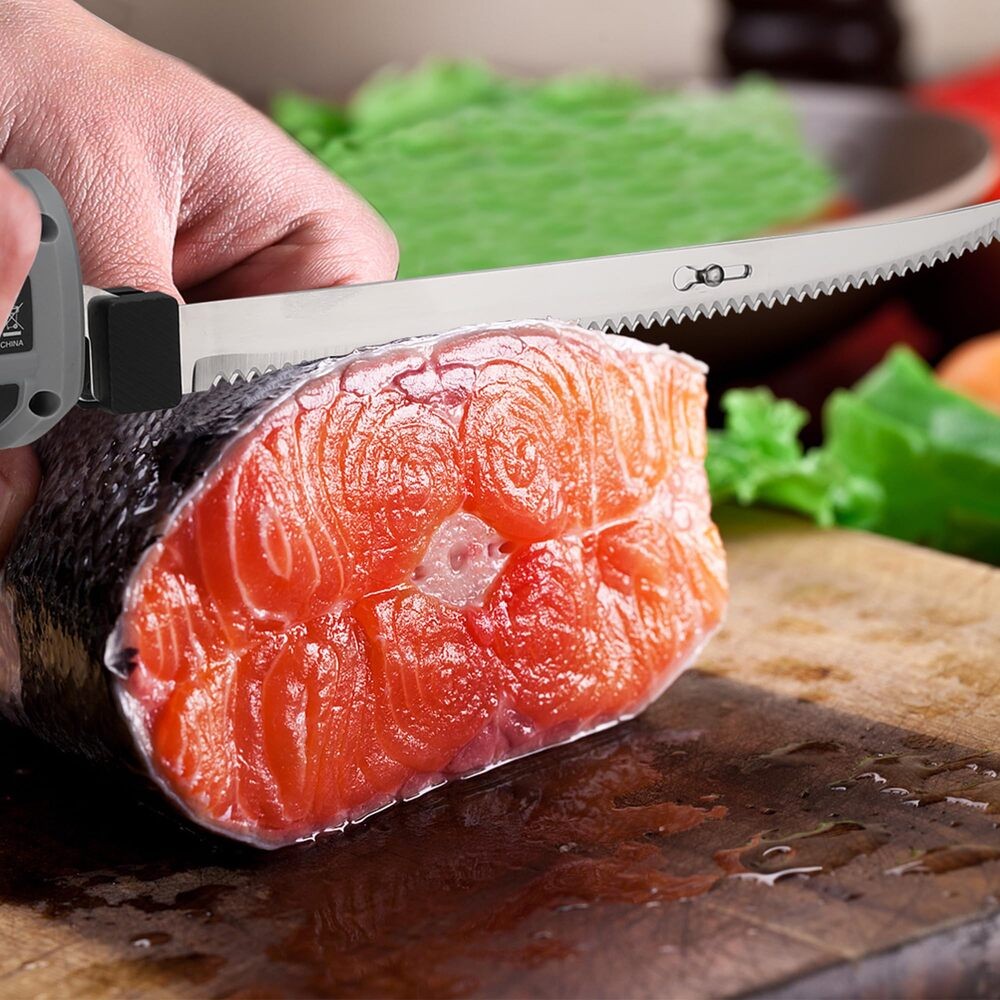 FLISSA 10-Inch Stiff Fillet Knife Replacement Blades for Heavy-Duty Fish Filleting
