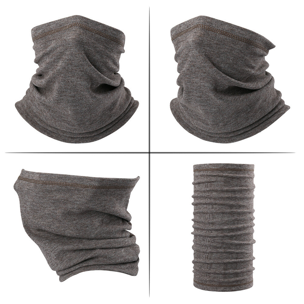 Unisex Fleece Neck Warmer Gaiter for Winter Outdoor Sports and Cycling
