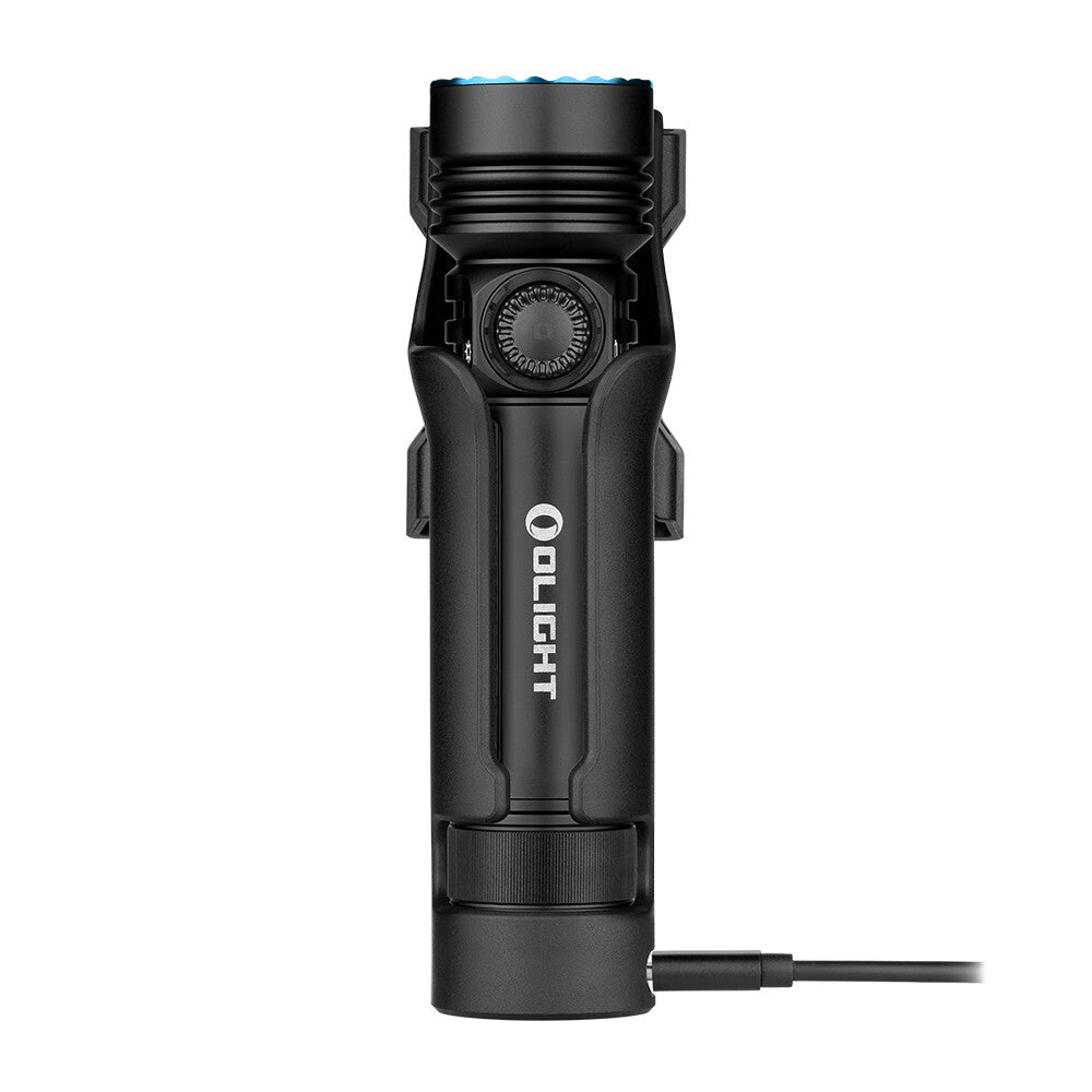 Olight Seeker 4 Pro Matte Black High Power Flashlight with Holster & Multifunction Clip