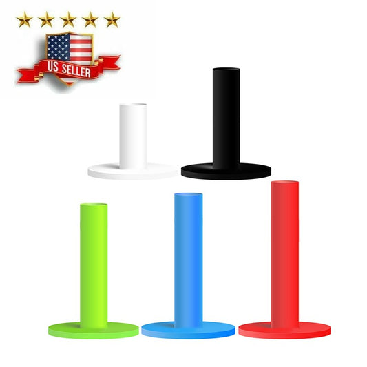 Golf Practice Tees 5 Pack - Mixed Sizes for Driving Range & Training