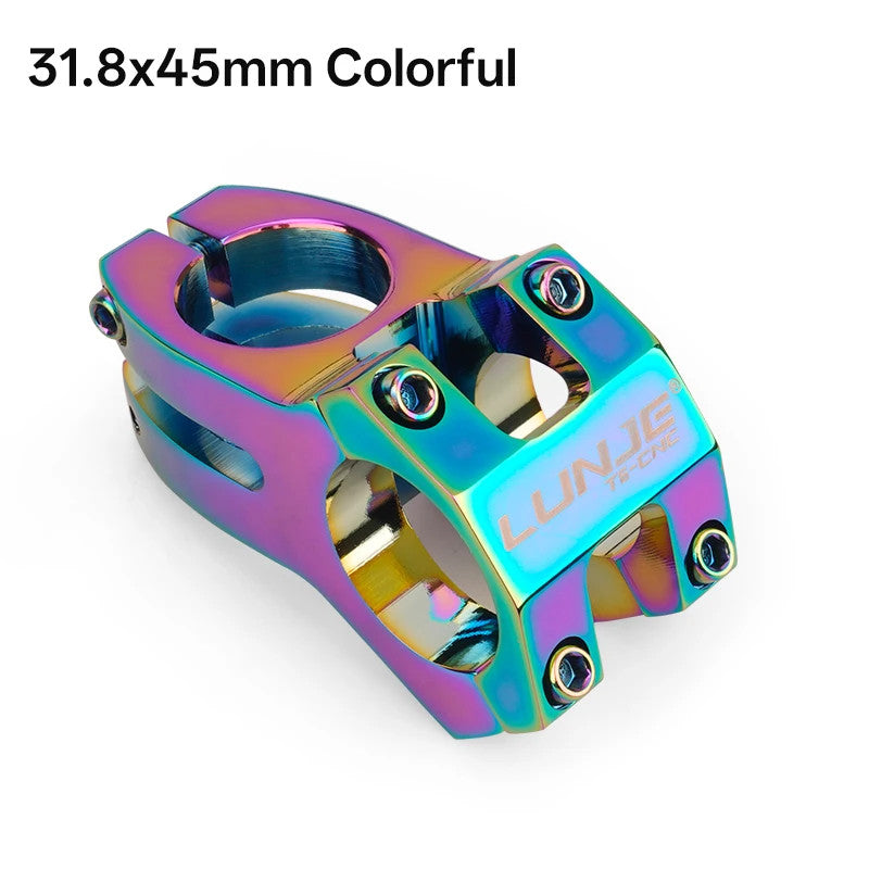 MTB Bike Short Stem 45mm Aluminum Alloy Bicycle Handlebar Stem for Mountain Cycling