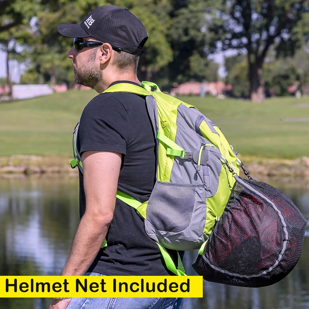 High Visibility Reflective Motorcycle Backpack 35L Riderbag Reflektor35