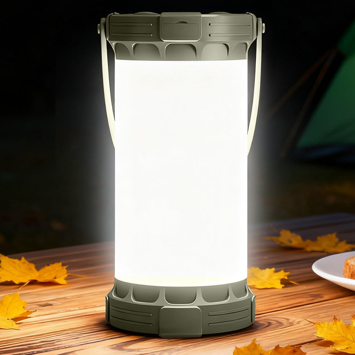 Ultra Bright Camping Lantern with 135 LEDs, 200H Runtime & 5000mAh Battery