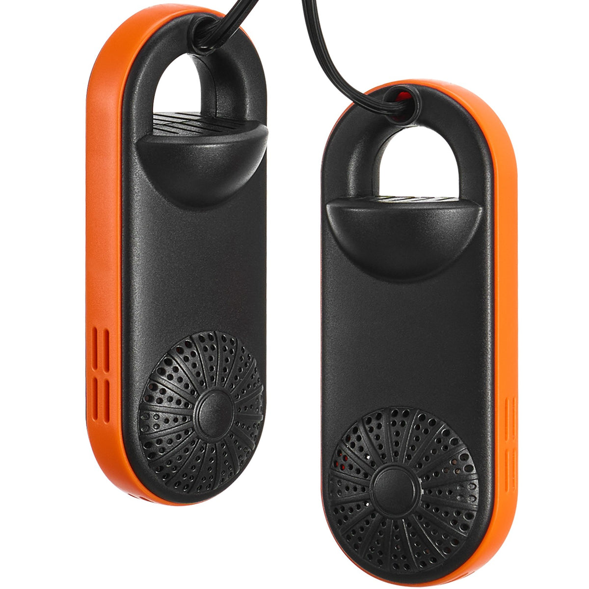 Portable Shoe Dryer Boot Dryer with Quick & Even Drying - Black & Orange