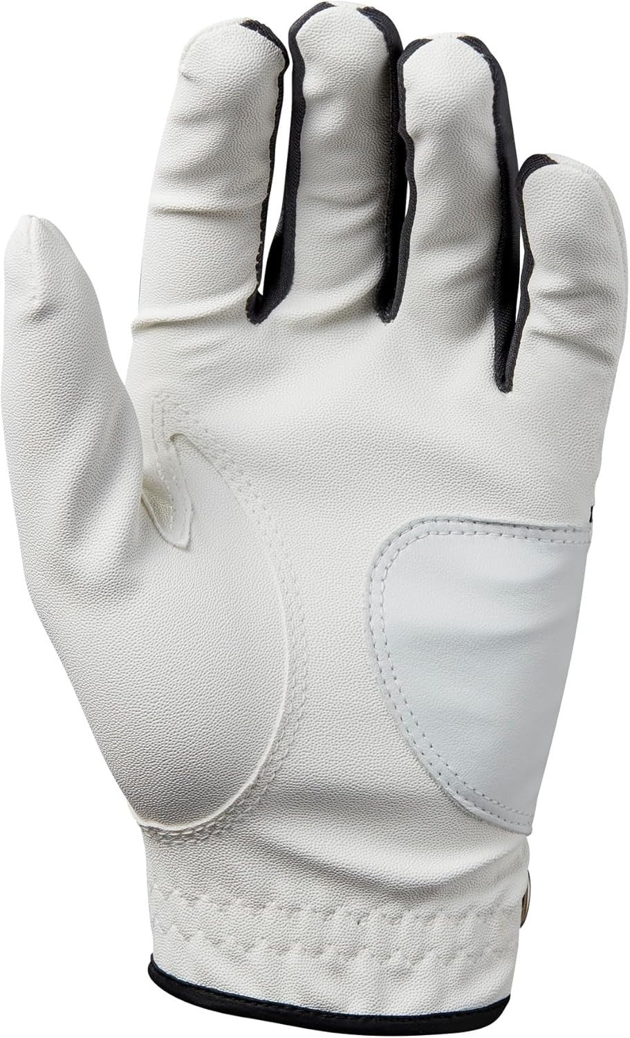 Wilson Feel Plus Men's Large Golf Glove Right Hand White Black Red for Left Hand Golfer