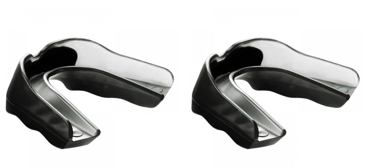 Youth Strapless Sports Mouthguard Latex-Free Smoke