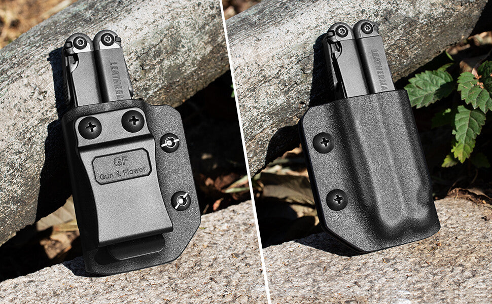 Kydex Sheath for Leatherman Skeletool - Multi-Tool Pouch with Adjustable Belt Clip