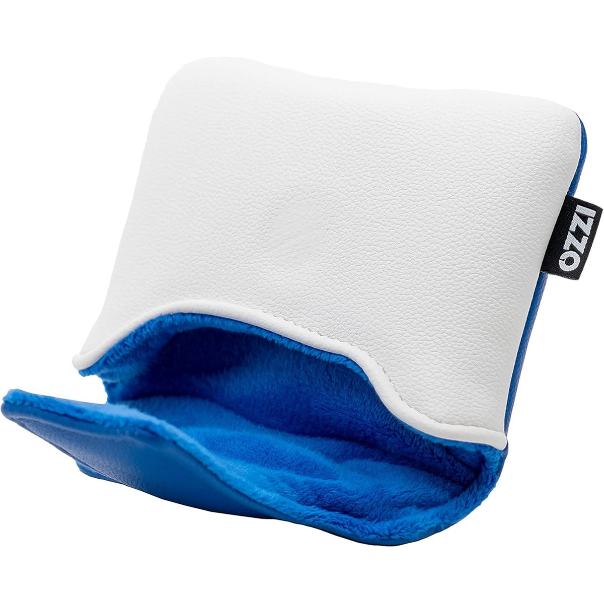 Golf Mallet Putters Headcover - Durable Blue and White Putter Cover
