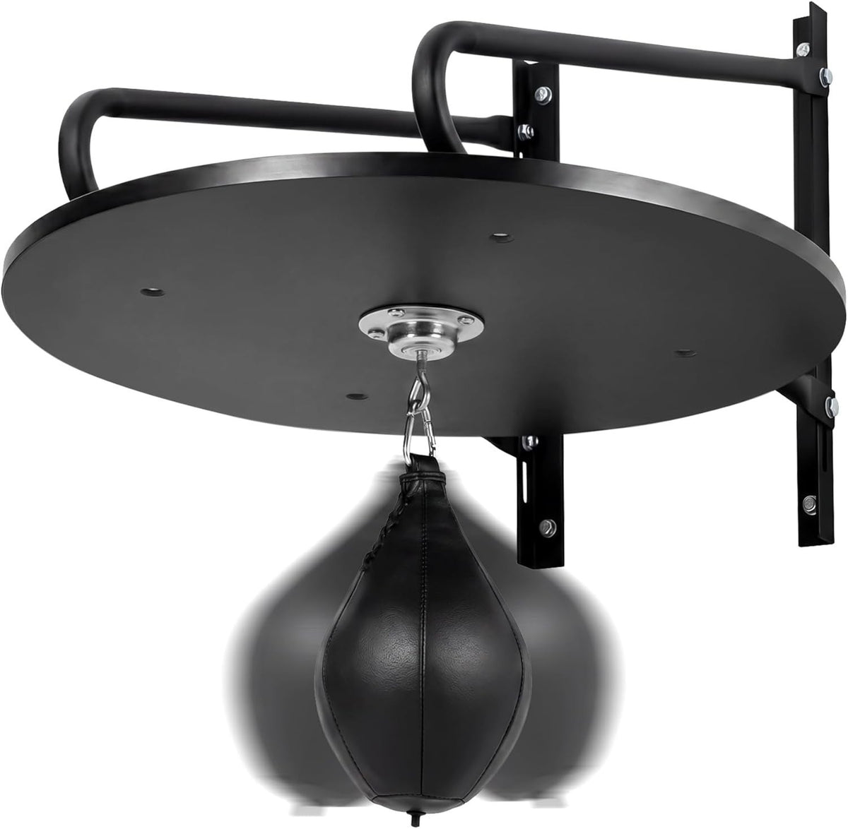 Speed Bag Boxing Reaction Training Equipment with Adjustable Platform