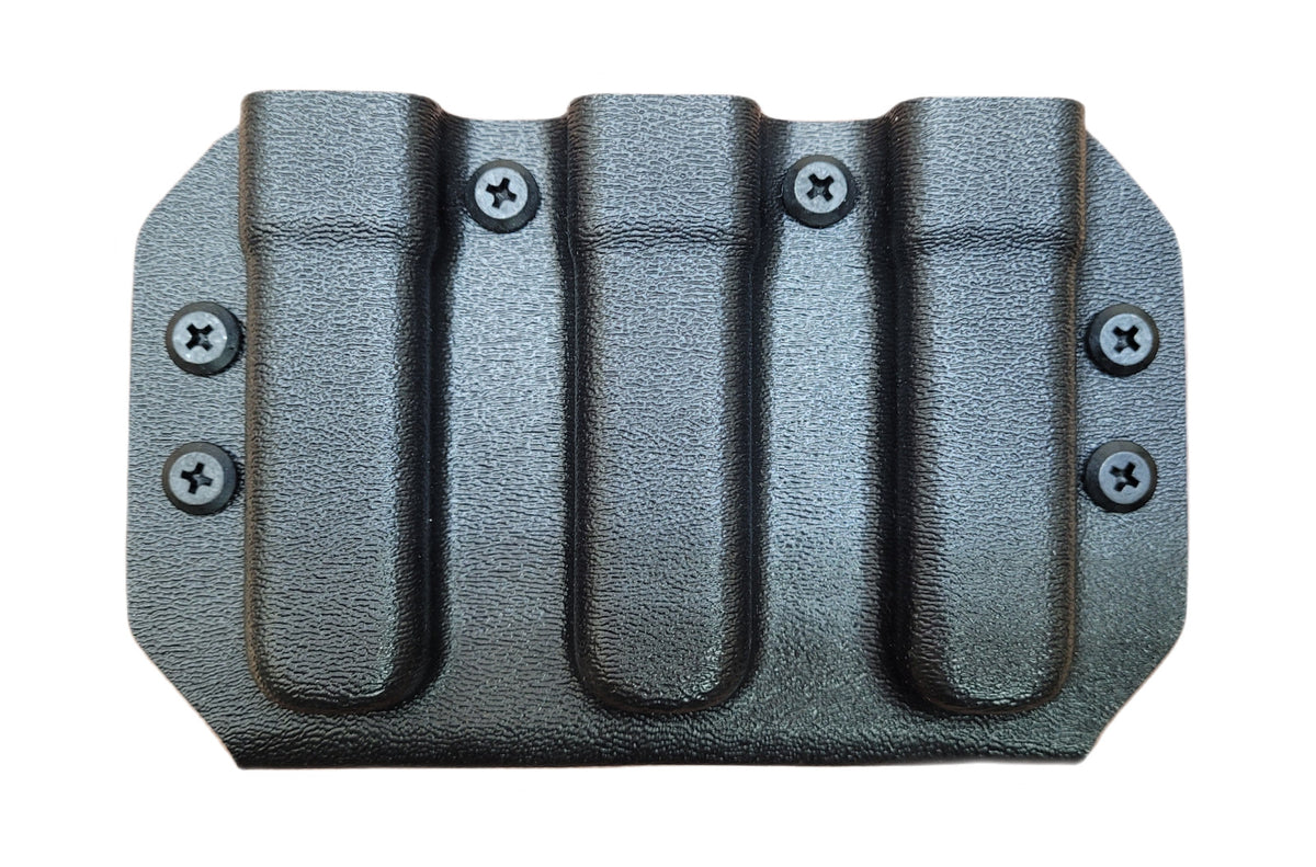 Triple Magazine Carrier for 9mm Double Stack Magazines - Canik, Walther, M9