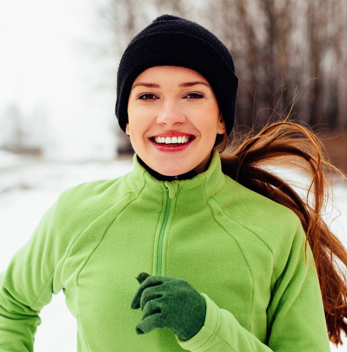 Warm Winter Knit Beanie Cap for Skiing and Daily Wear