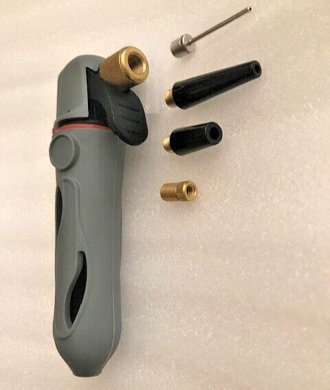 Reusable CO2 Power Air Duster Kit with 4 Cartridges & Tips for Electronics Cleaning