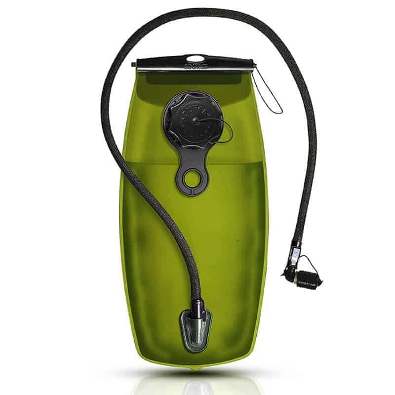 Hydration Bladder 2L 70oz Water Reservoir for Tactical Backpack Black