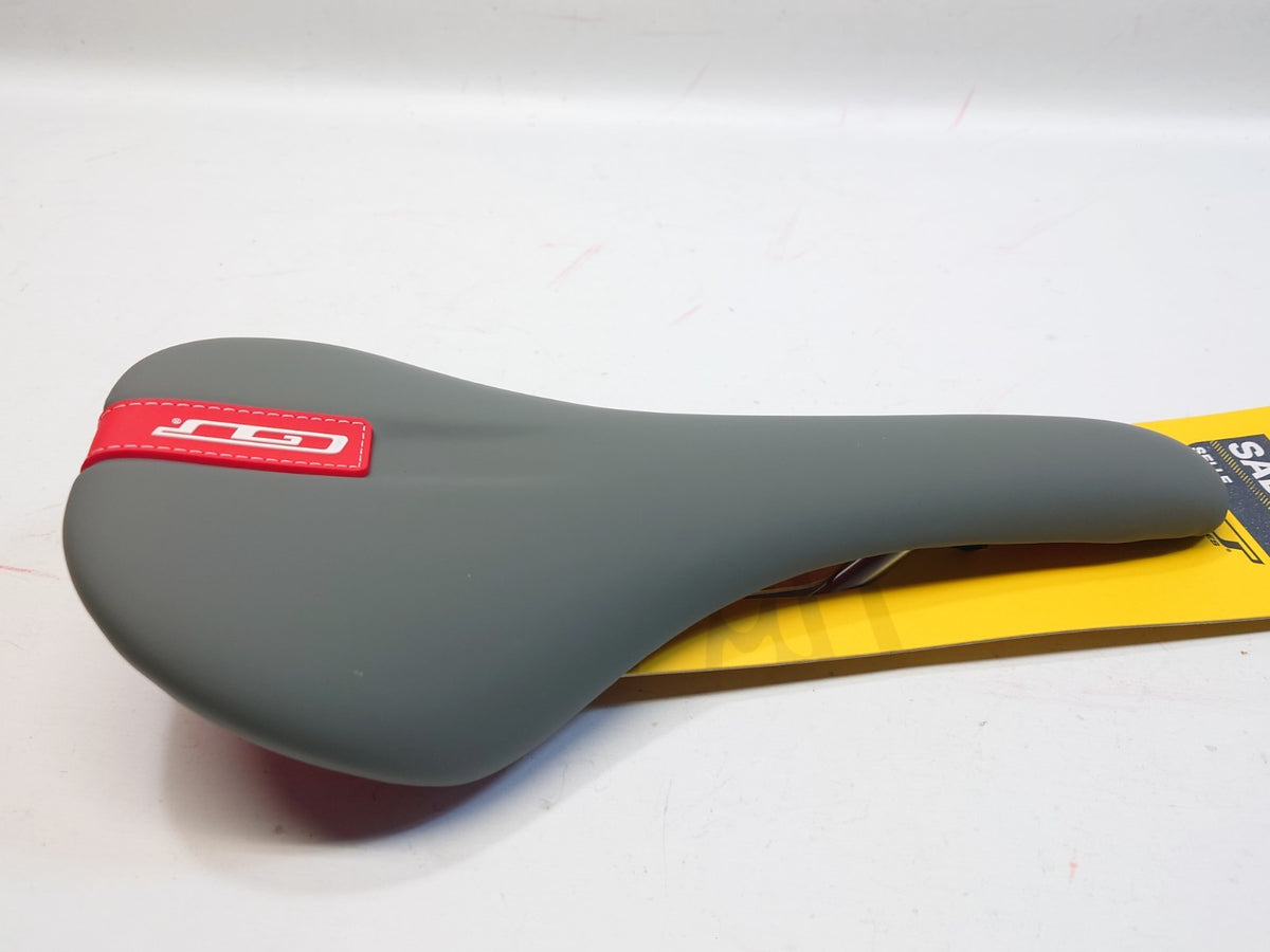 Gray Mountain Bike Seat - Comfortable Bicycle Saddle for GT Bicycles