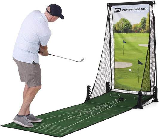 Golf Putting & Short Game Practice Kit - Digital Training & Simulation