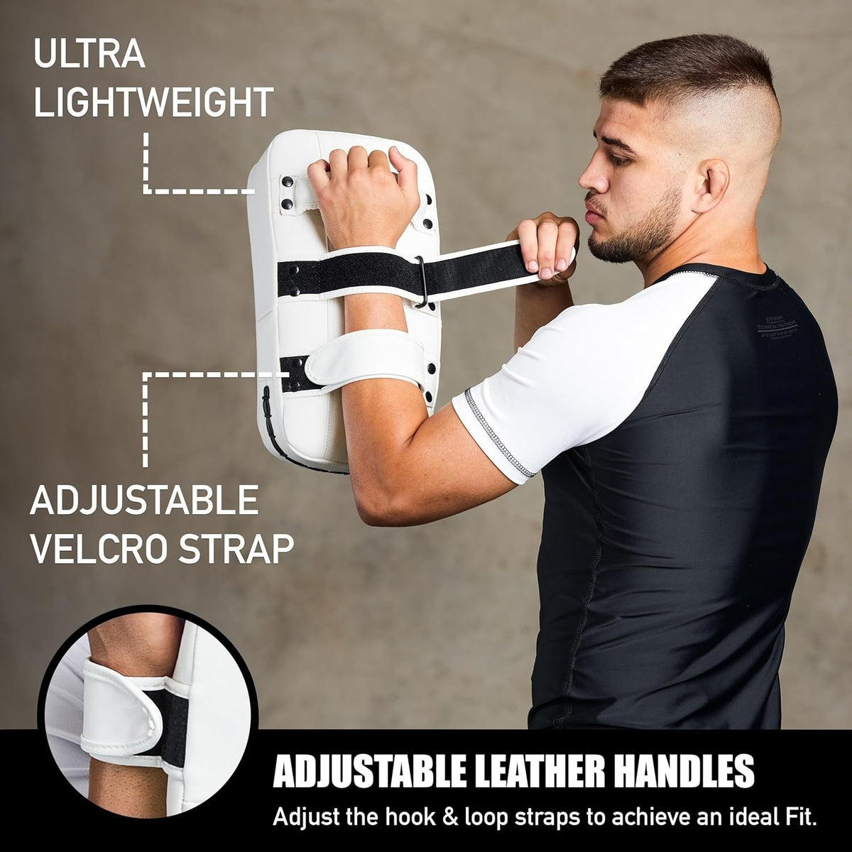 Martial Arts Kickboxing Pad - Durable Shock Absorption Shield for Training