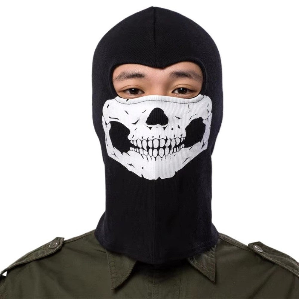 Halloween Ghost Skull Balaclava Face Mask for Sports & Motorcycle Safety