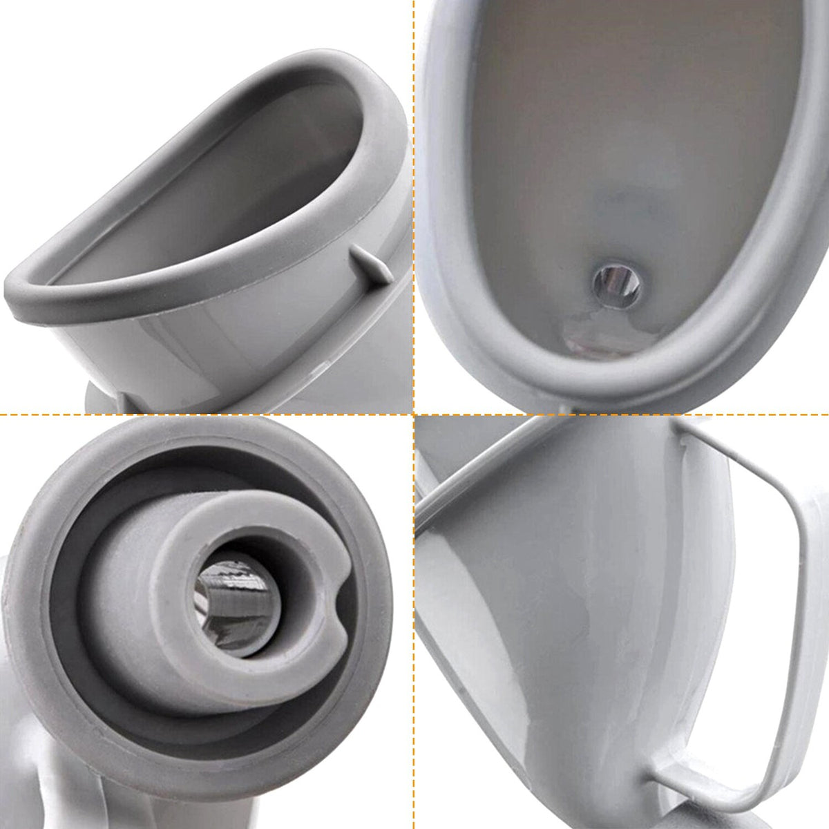 Unisex Portable Urinal Funnel for Outdoor Travel Emergency Use