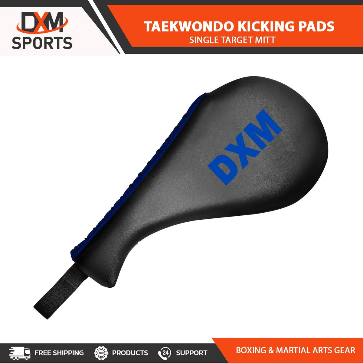 Martial Arts Kick Pad for Taekwondo MMA Karate Boxing Practice - Lightweight Durable Striking Target